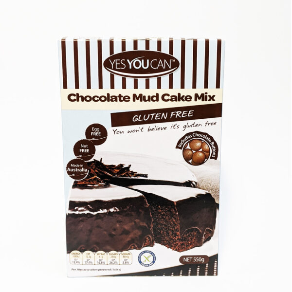 The Wholeness Co - Yes You Can Cluten Free Choc Mud Cake Mix