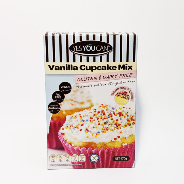 The Wholeness Co - Yes You Can Vanilla Cupcake Mix - Gluten and Dairy Free