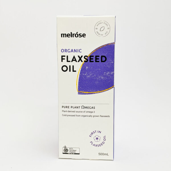 The Wholeness Co - Melrose organic flaxseed oil